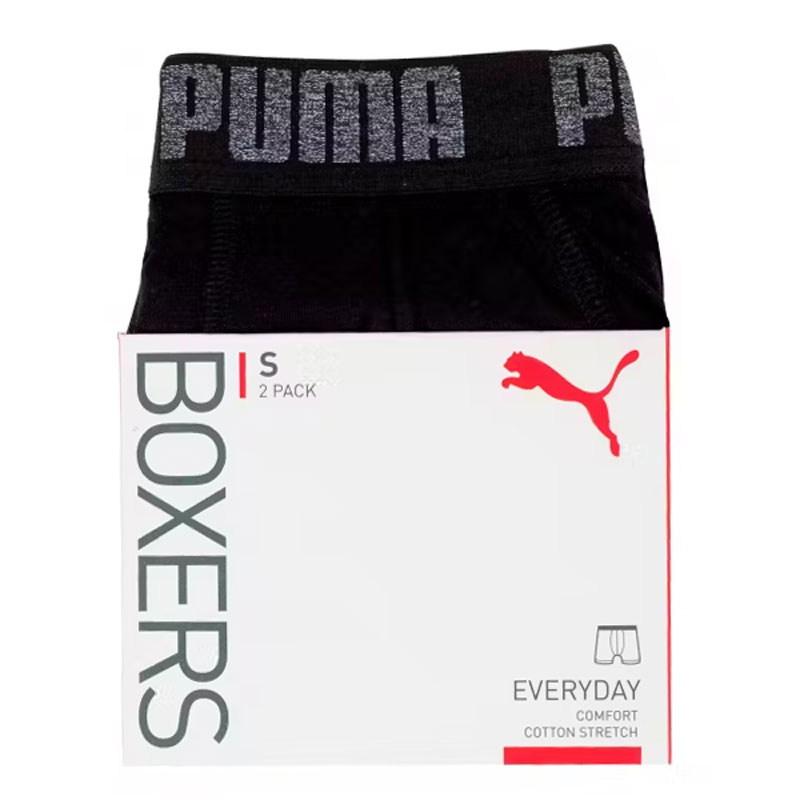 Puma Boxershorts 2-pack zwart