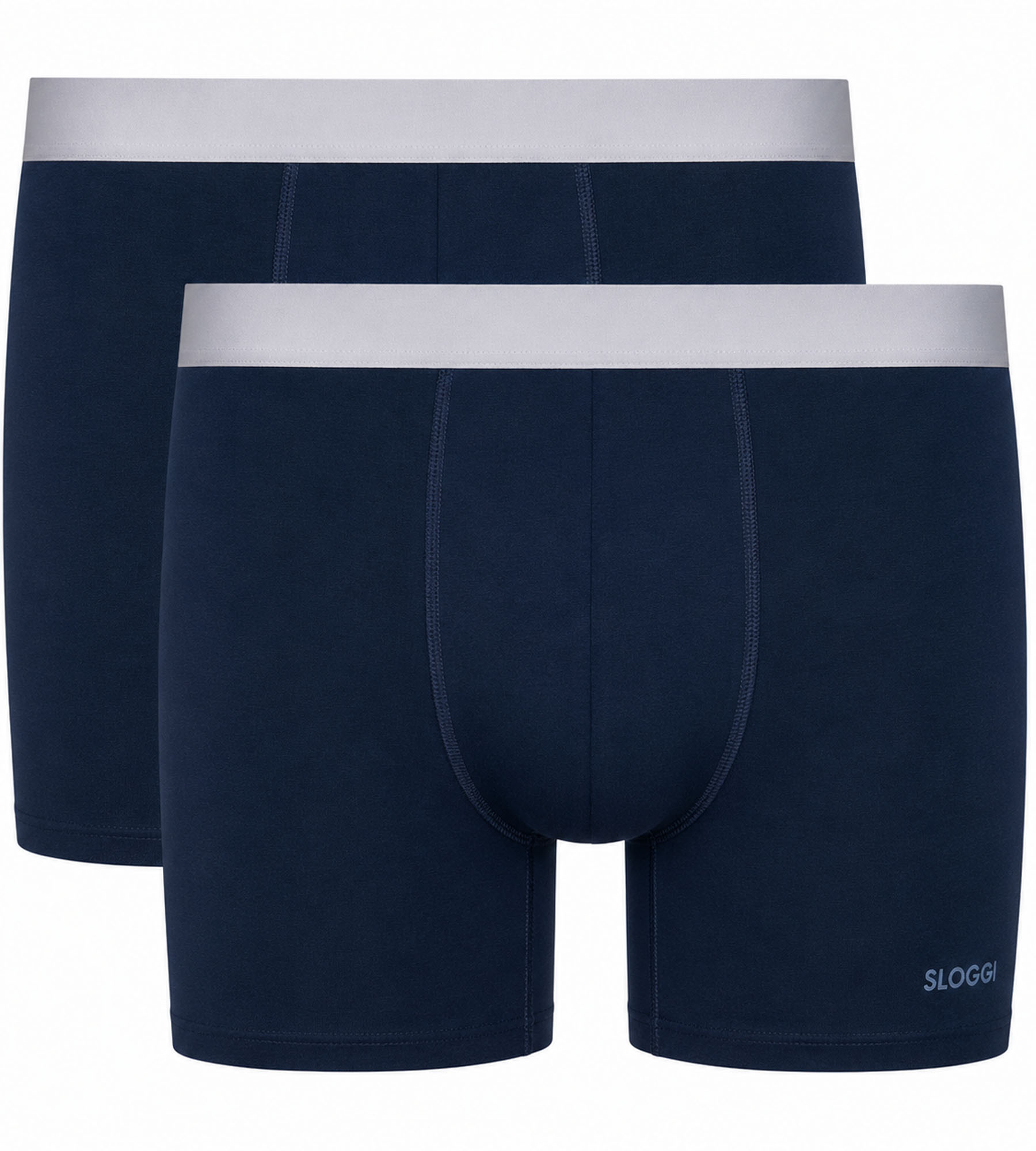 Sloggi Go abc Shorts 2-pack blauw