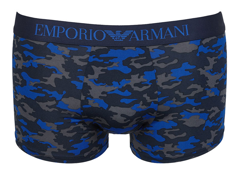 Armani boxershort blauw camouflage