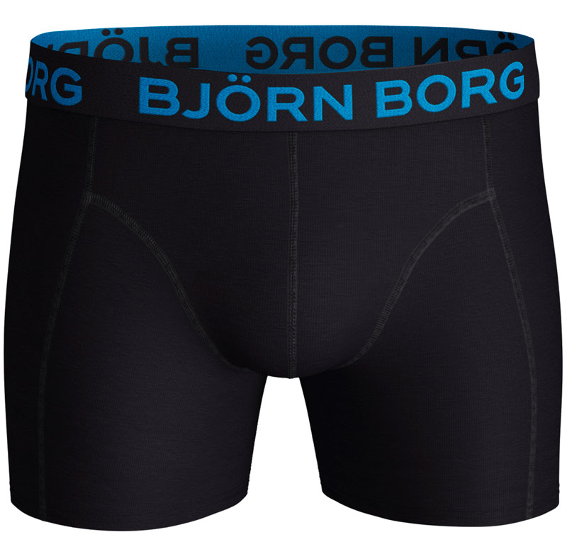 Bjorn Borg boxershort Neon solid 3-pack zwart