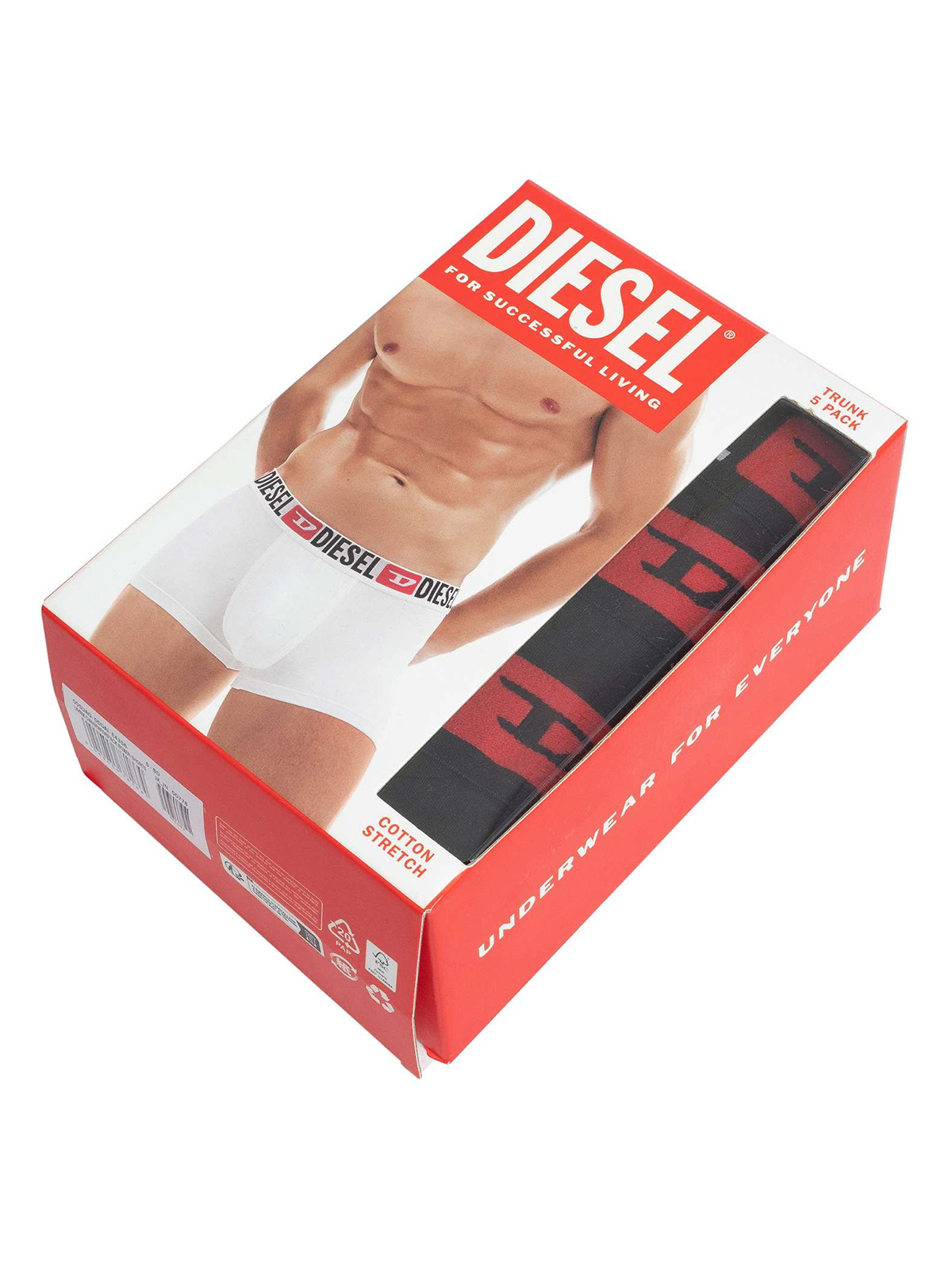 Diesel Boxershorts Damien 5-pack zwart