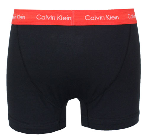 Calvin Klein boxershorts zwart 3-pack achterkant