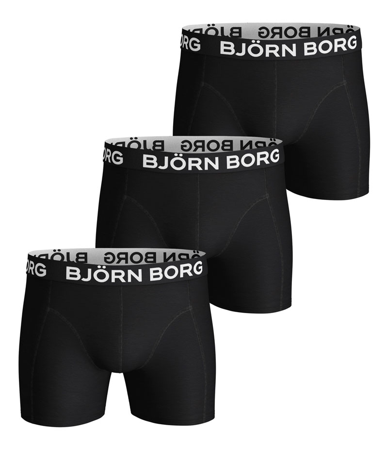 Bjorn Borg boxershort Core 3-pack zwart