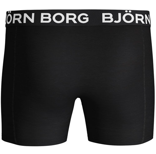 Björn Borg Core Peaceful 2-pack achterkant zwart
