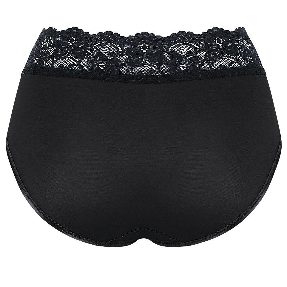 Sloggi Romance Midi slip zwart