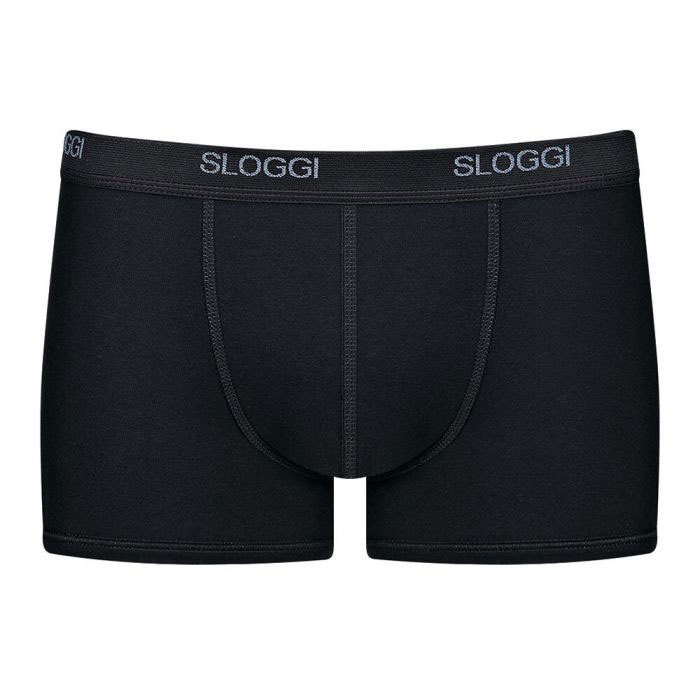 Sloggi men Basic short zwart 4-pack = 3+1 gratis 
