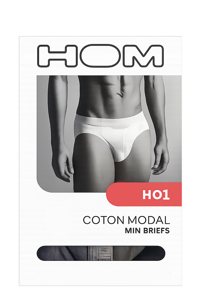 Hom Ho1 mini slip met horizontale gulp wit