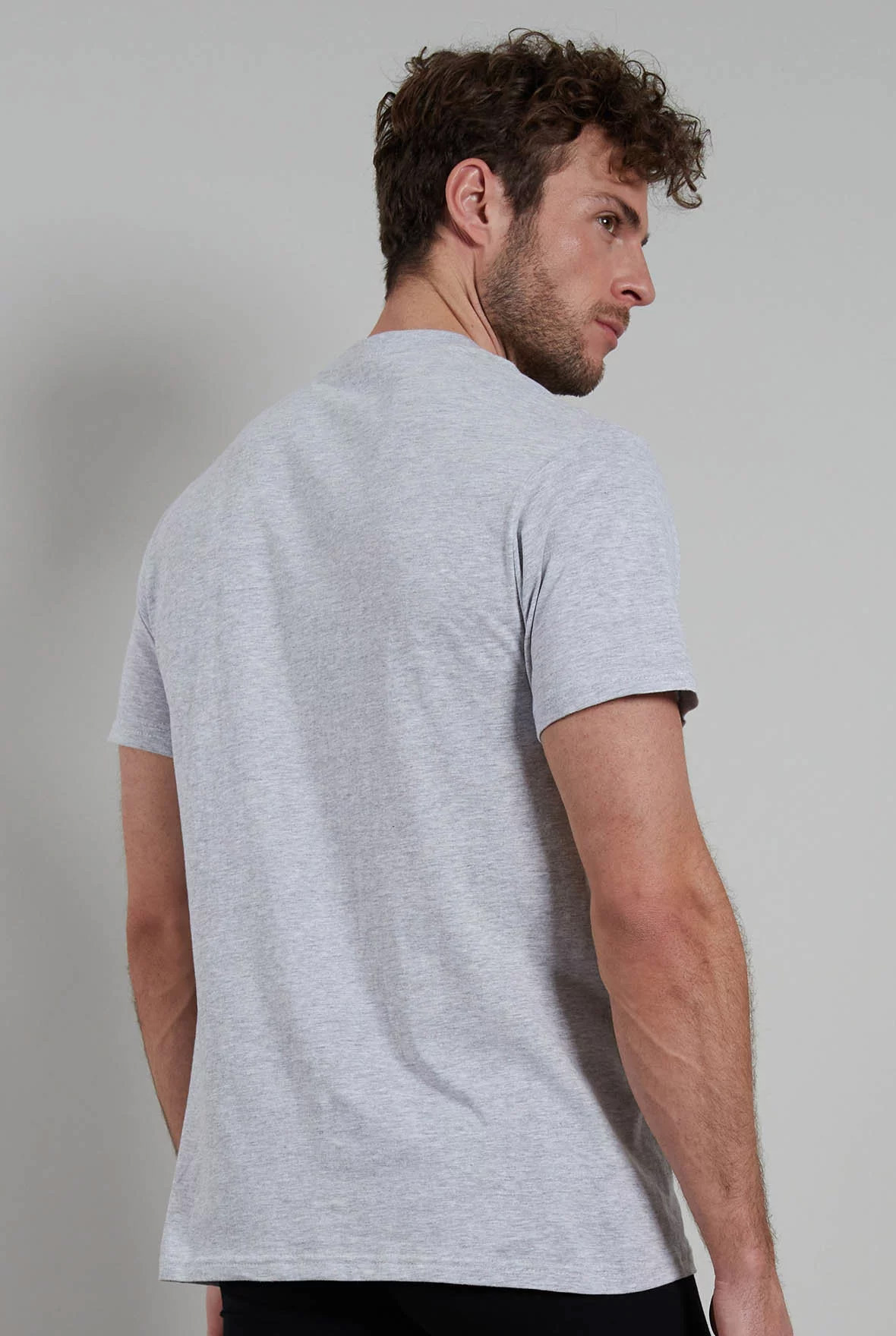 Gotzburg T-shirts ronde hals 2-pack grijs-blauw