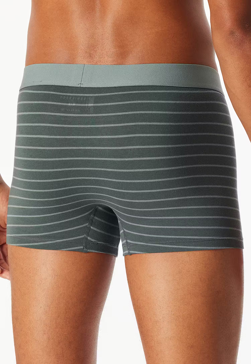 Schiesser 95/5 boxershorts 3-pack petrol-blauw