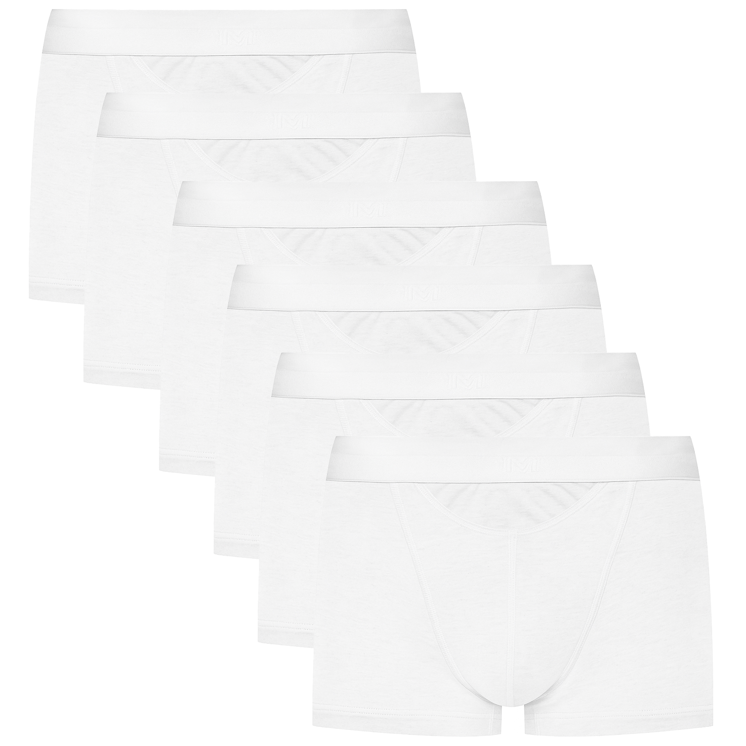 Hom Ho1 boxershorts actie 6-pack wit