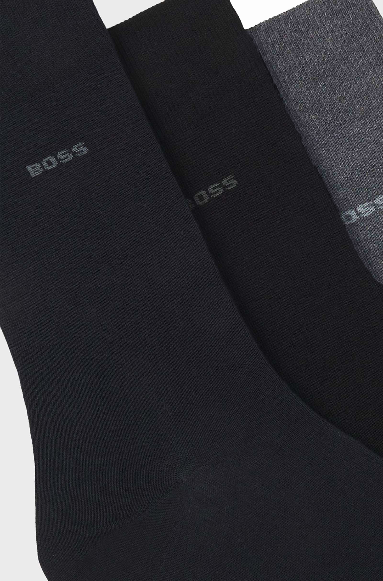 Boss Sokken 6-paar multi blauw-grijs-zwart