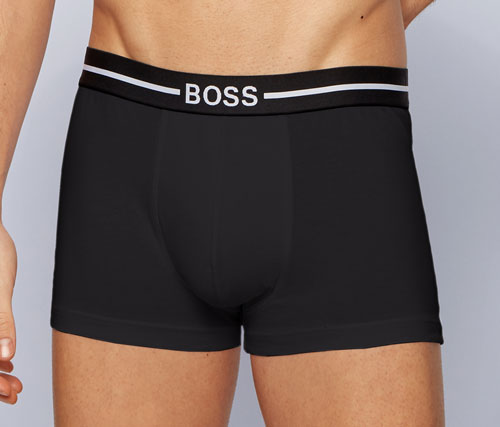 Hugo Boss boxershorts 3-pack groen-zwart voorkant