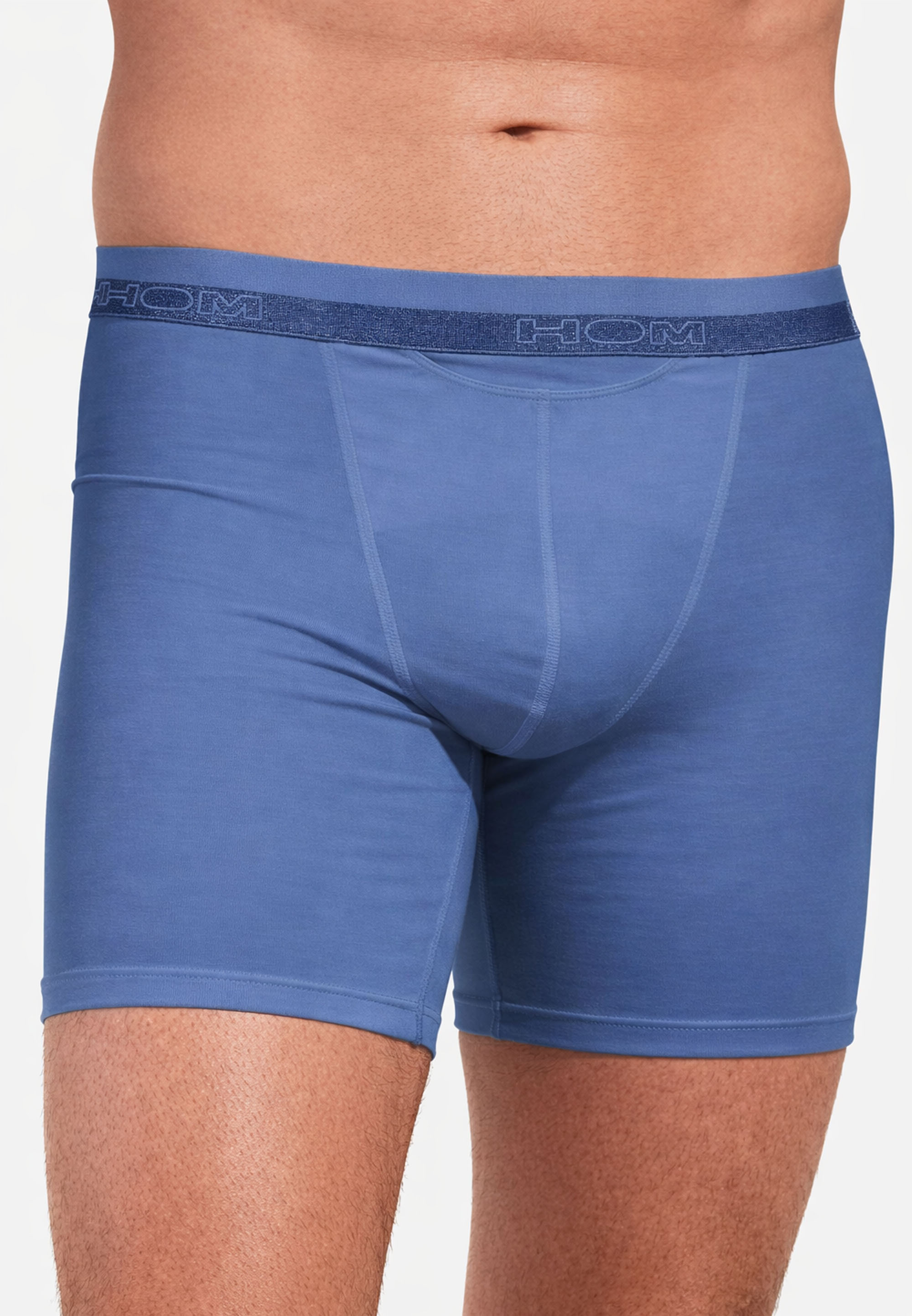 Hom boxershort Ho1 long blue