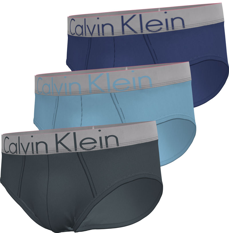 Calvin Klein midi slips Steel 3-pack