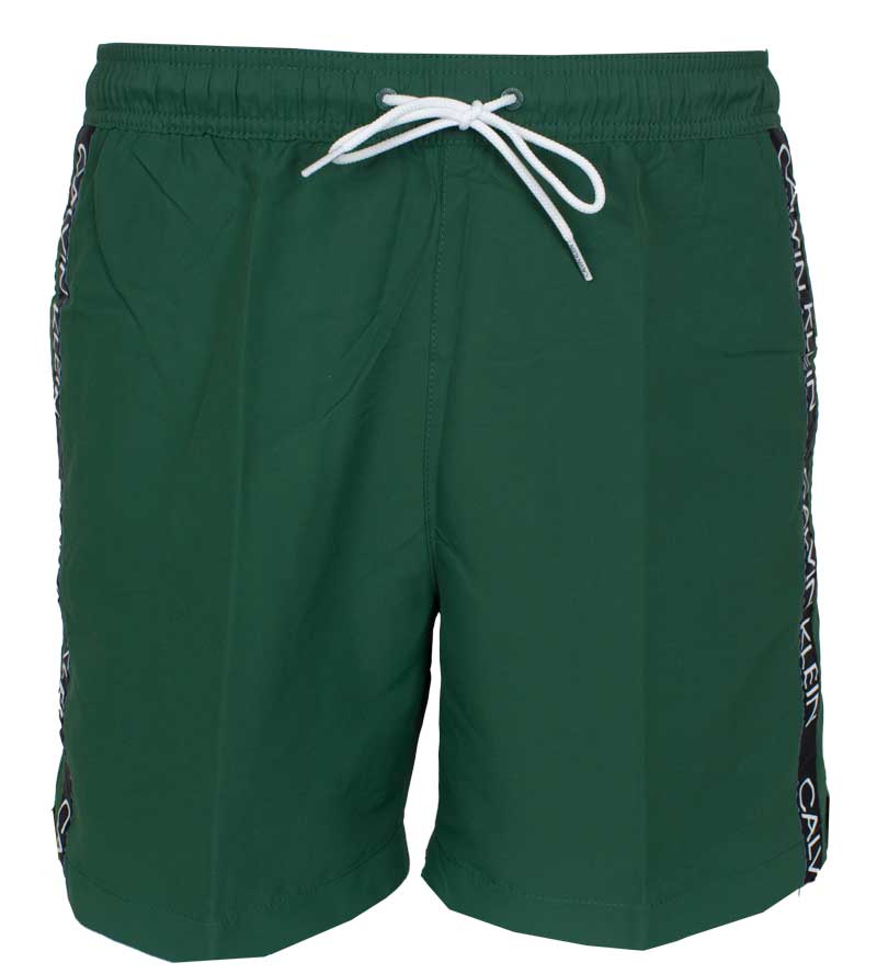 Calvin Klein Medium drawstring zwemshort groen