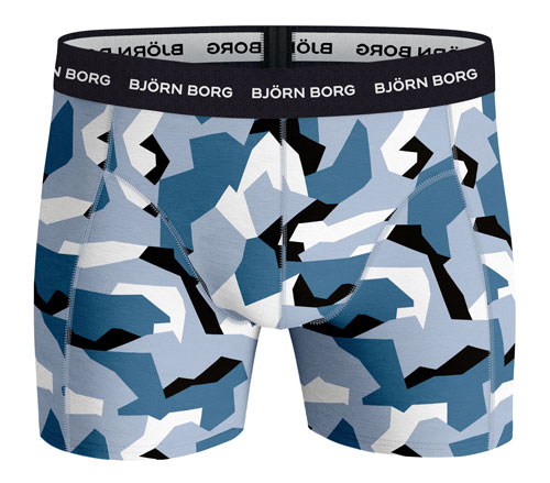 Bjorn Borg Boxershorts Nordic Camo 7-pack blue print