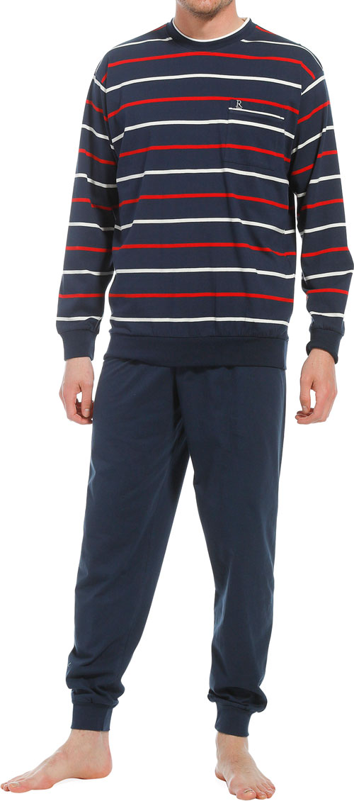 Robson pyjama strepen voorkant