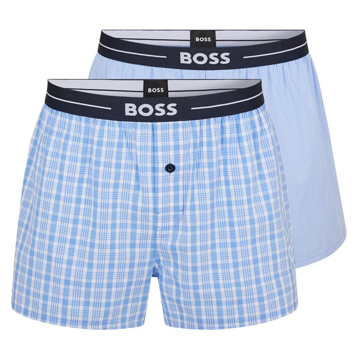 Hugo Boss boxers wijd 2-pack