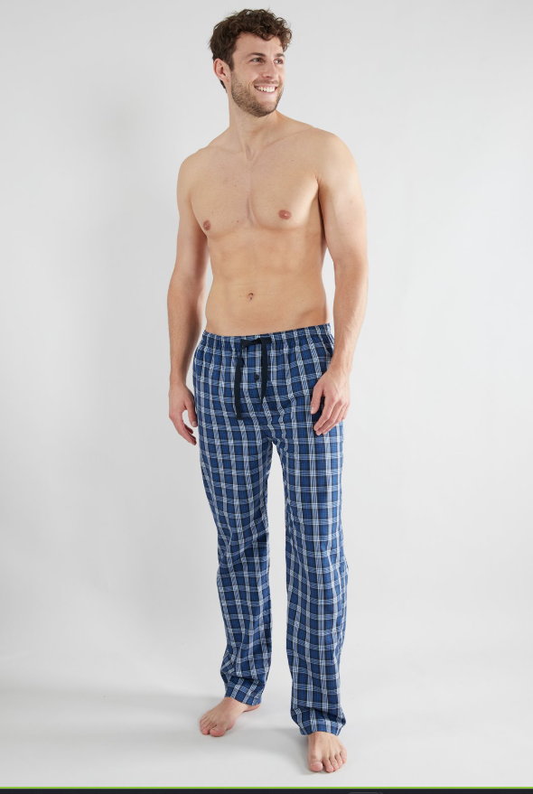 Gotzburg Pyjamabroek clubhouse blauw-rood ruit