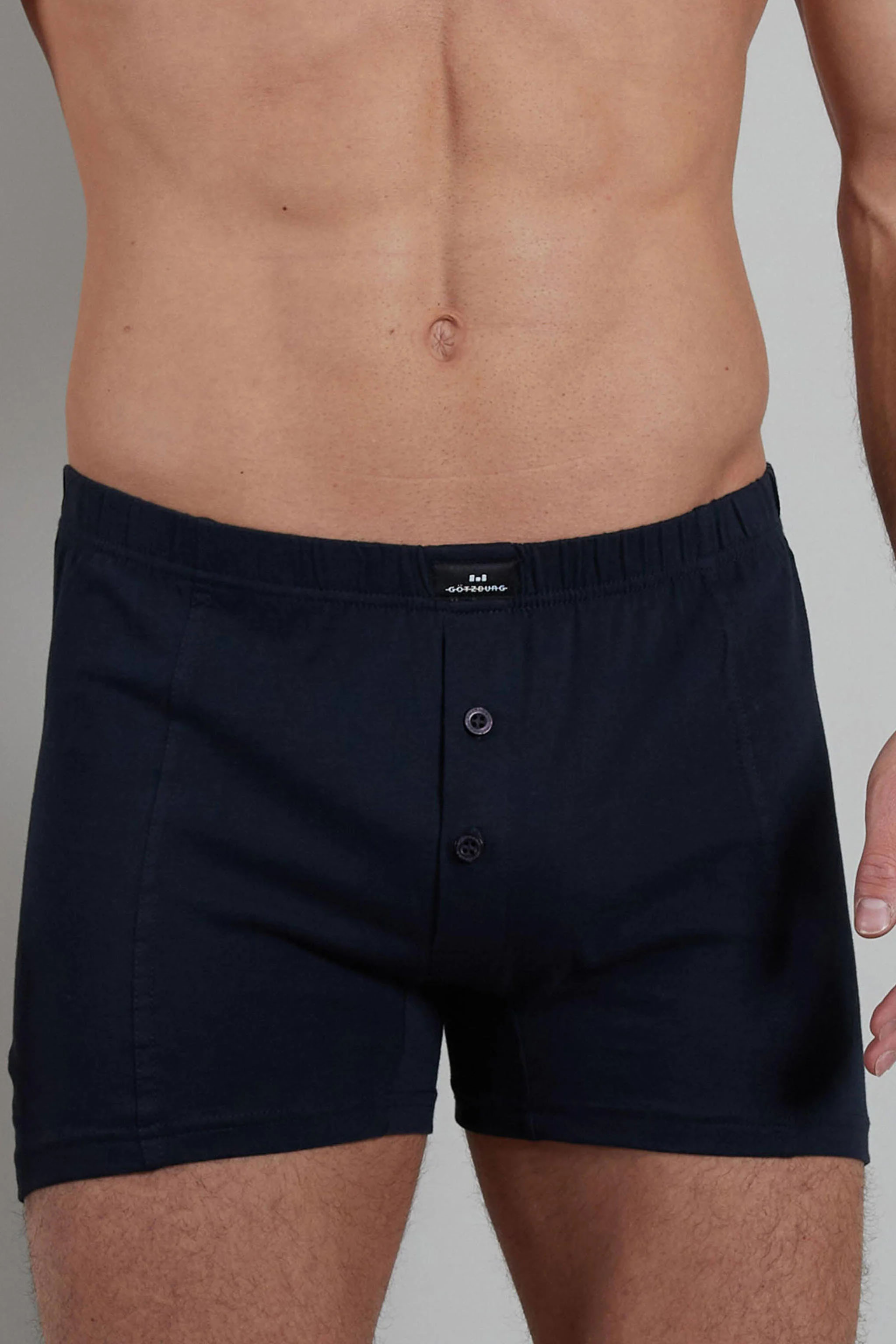 Gotzburg Jersey boxers wildlife 2-pack zwart