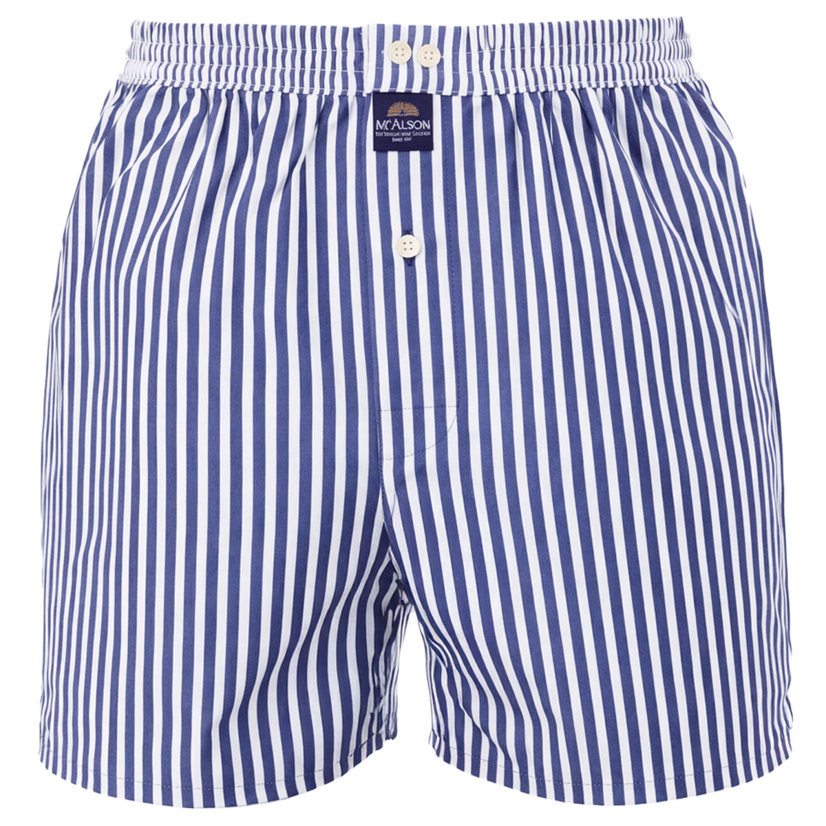 Mc Alson Boxer Striped royal blue