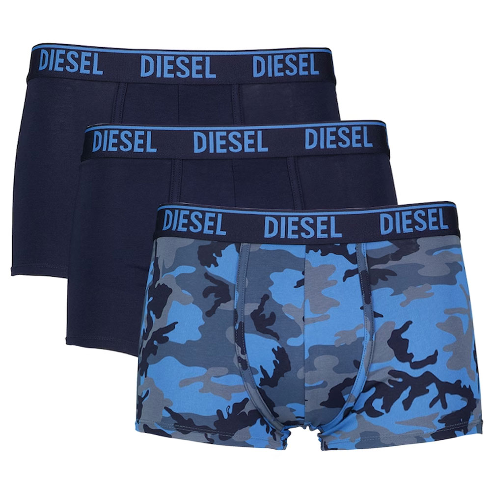 Diesel Boxershort Damien 3-pack blauw