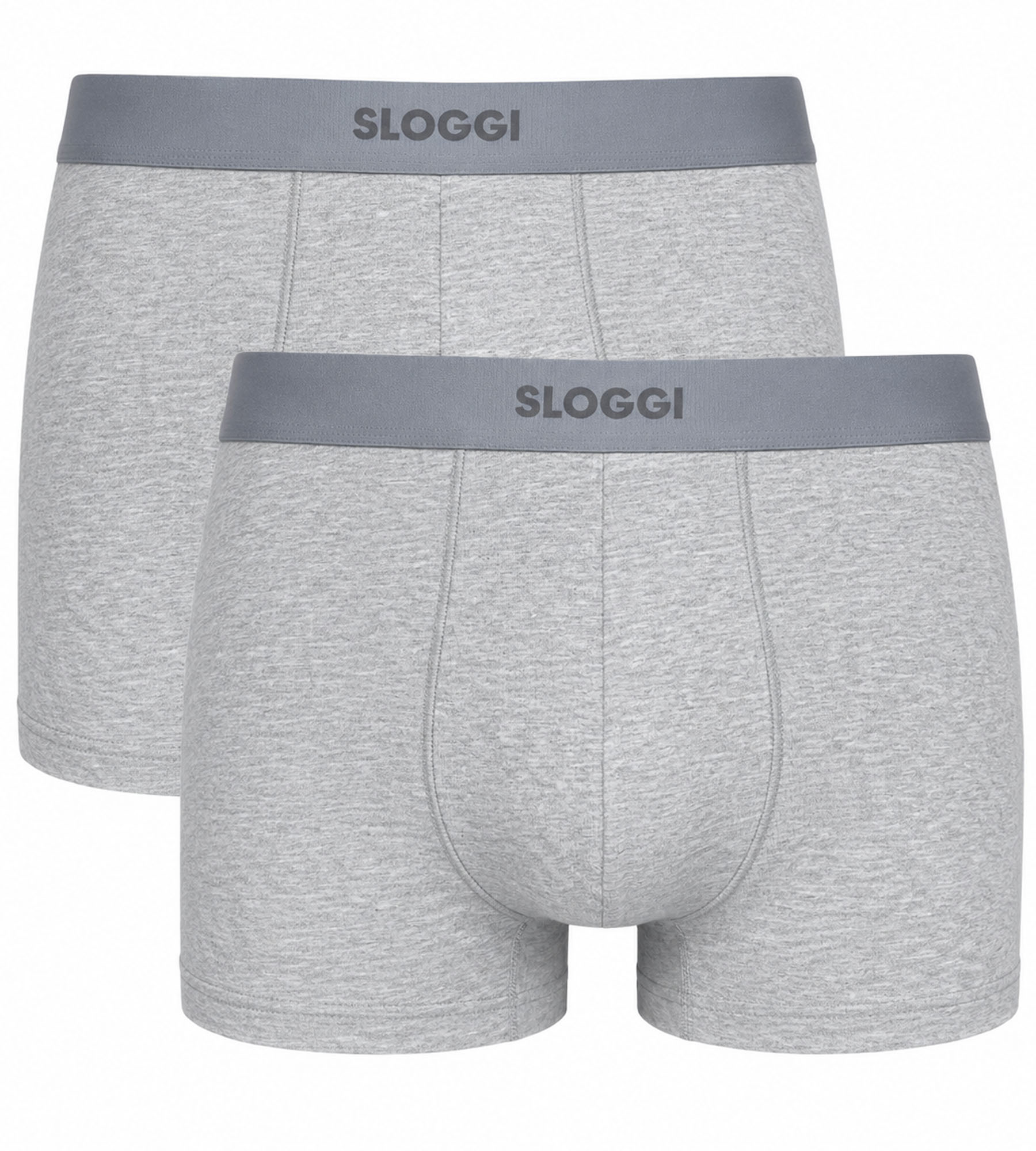 Sloggi men Ever Ease 2-pack hipster grijs