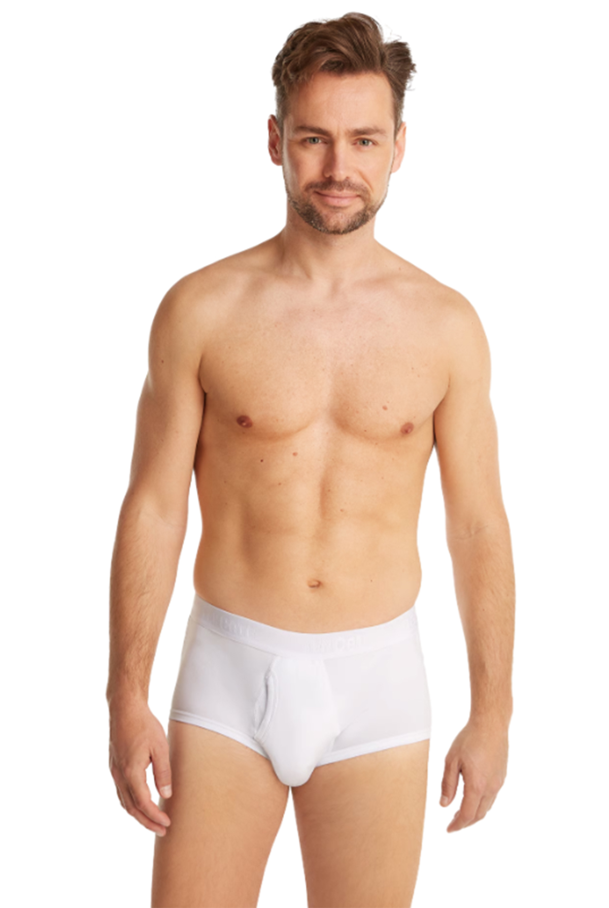 Ten Cate Organic classic slip met gulp 2-pack wit