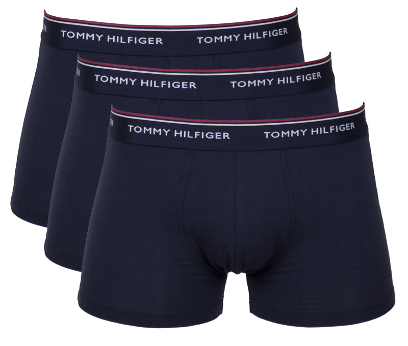 Tommy Hilfiger boxershorts 3-pack blauw Essentials