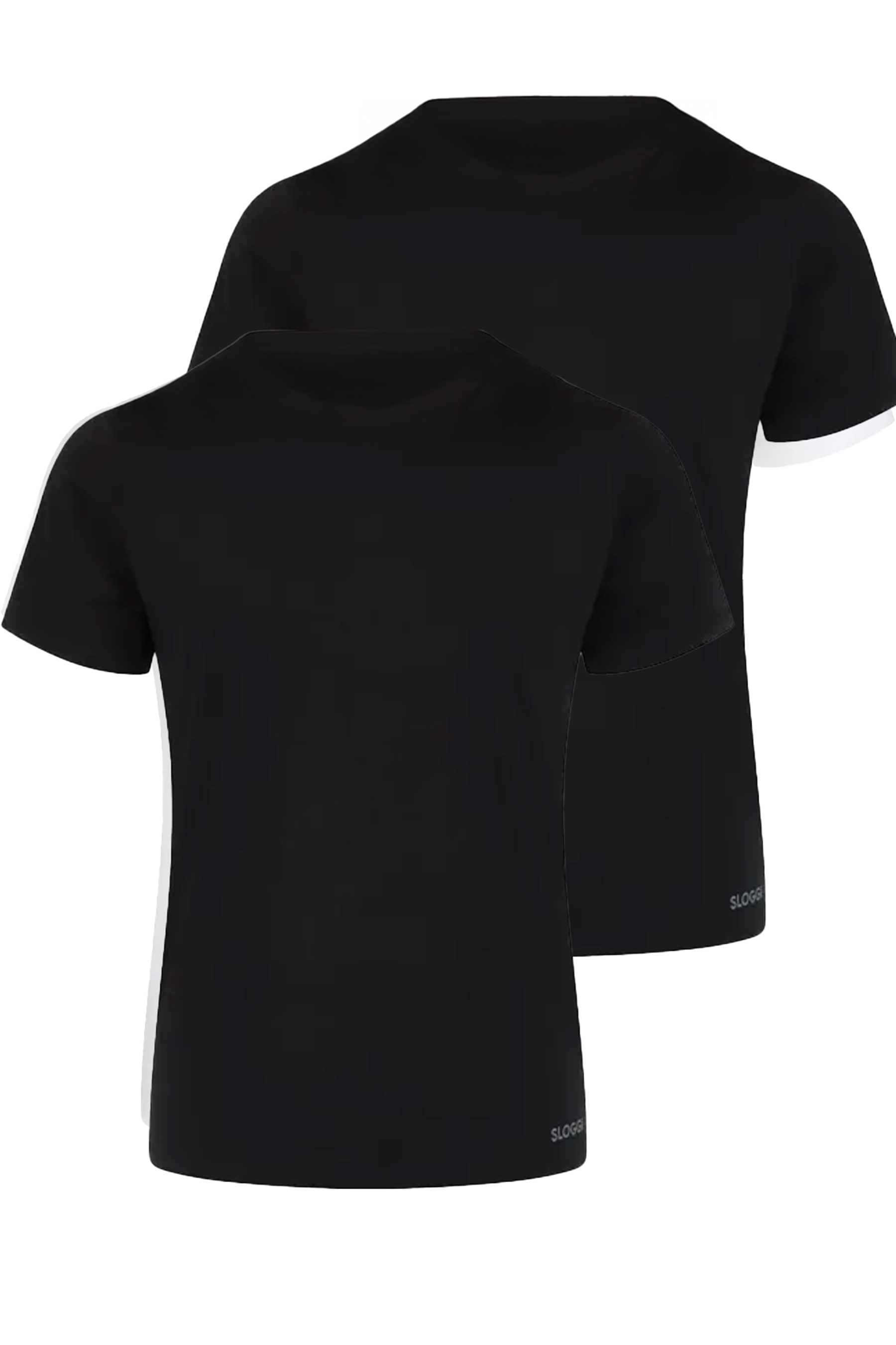 Sloggi T-shirts GO ABC 2-pack zwart