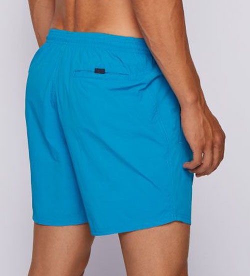 Hugo Boss zwemshort Octopus blauw achterkant