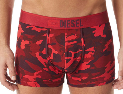 Diesel Damien boxershorts voorkant camouflage