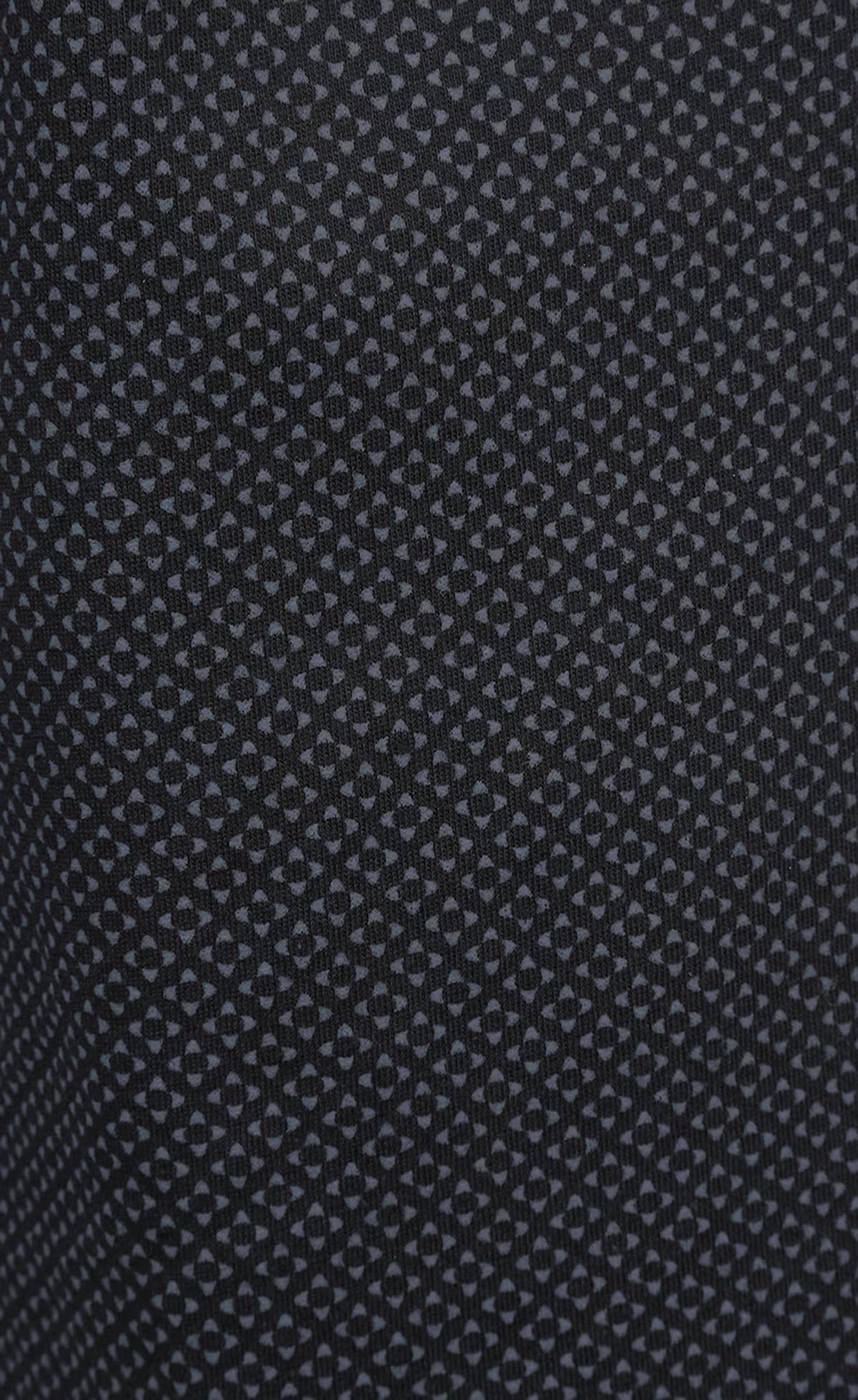 Schiesser Uncover shortama met V-hals zwart