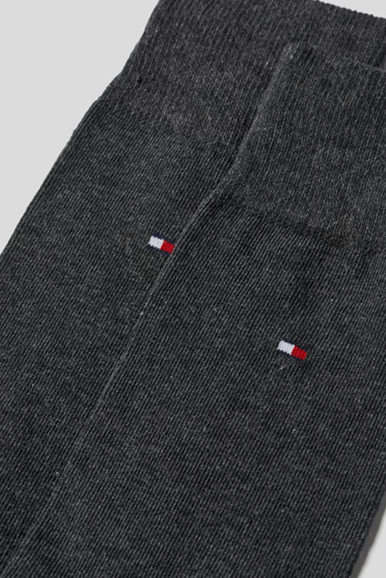 Tommy Hilfiger sokken 2-paar antraciet