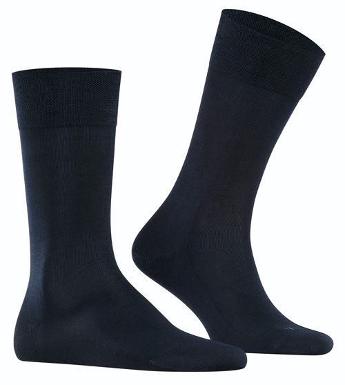 Falke sokken blauw Sensitive Malaga zijkant