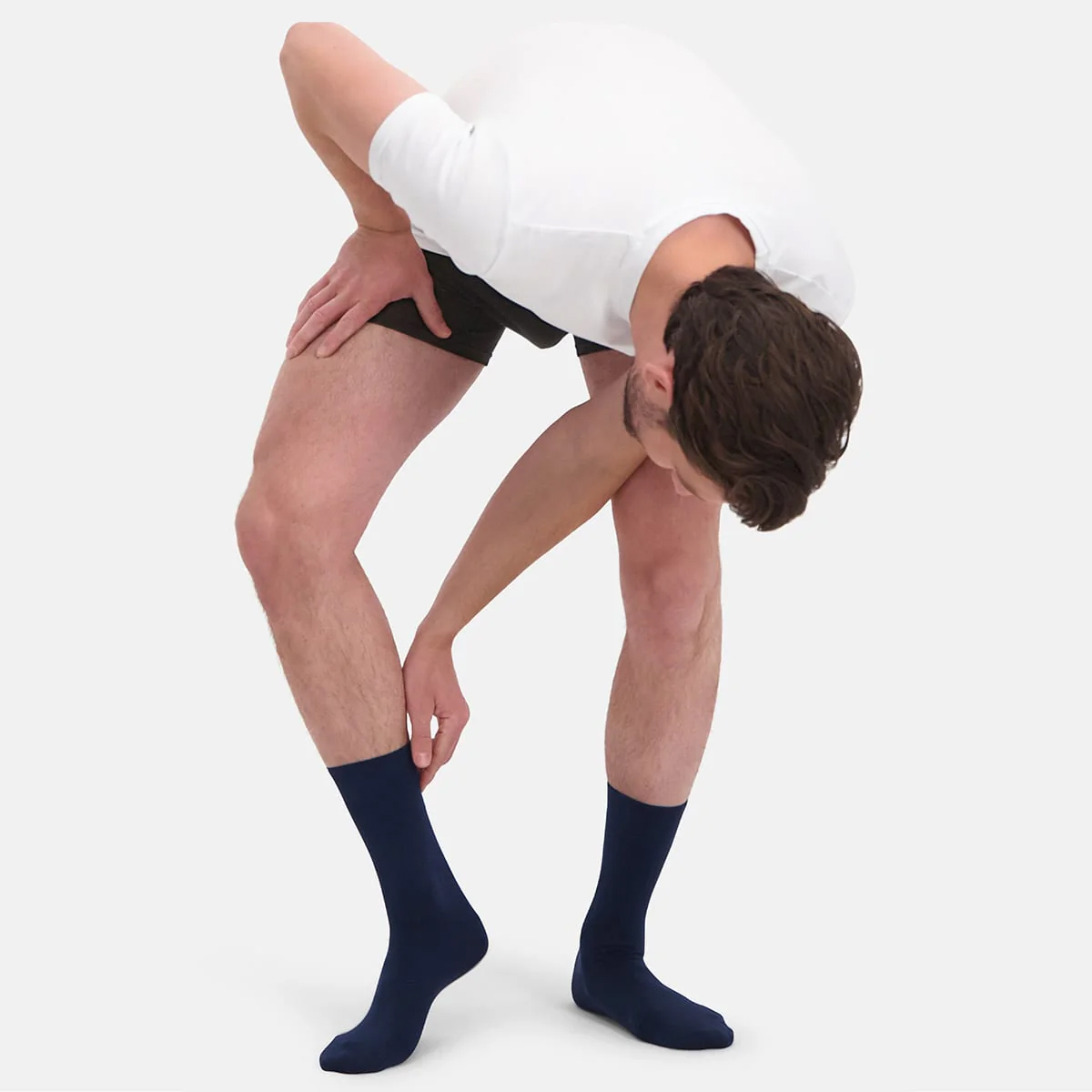 Bamboo basics sokken Beau 6-paar blauw