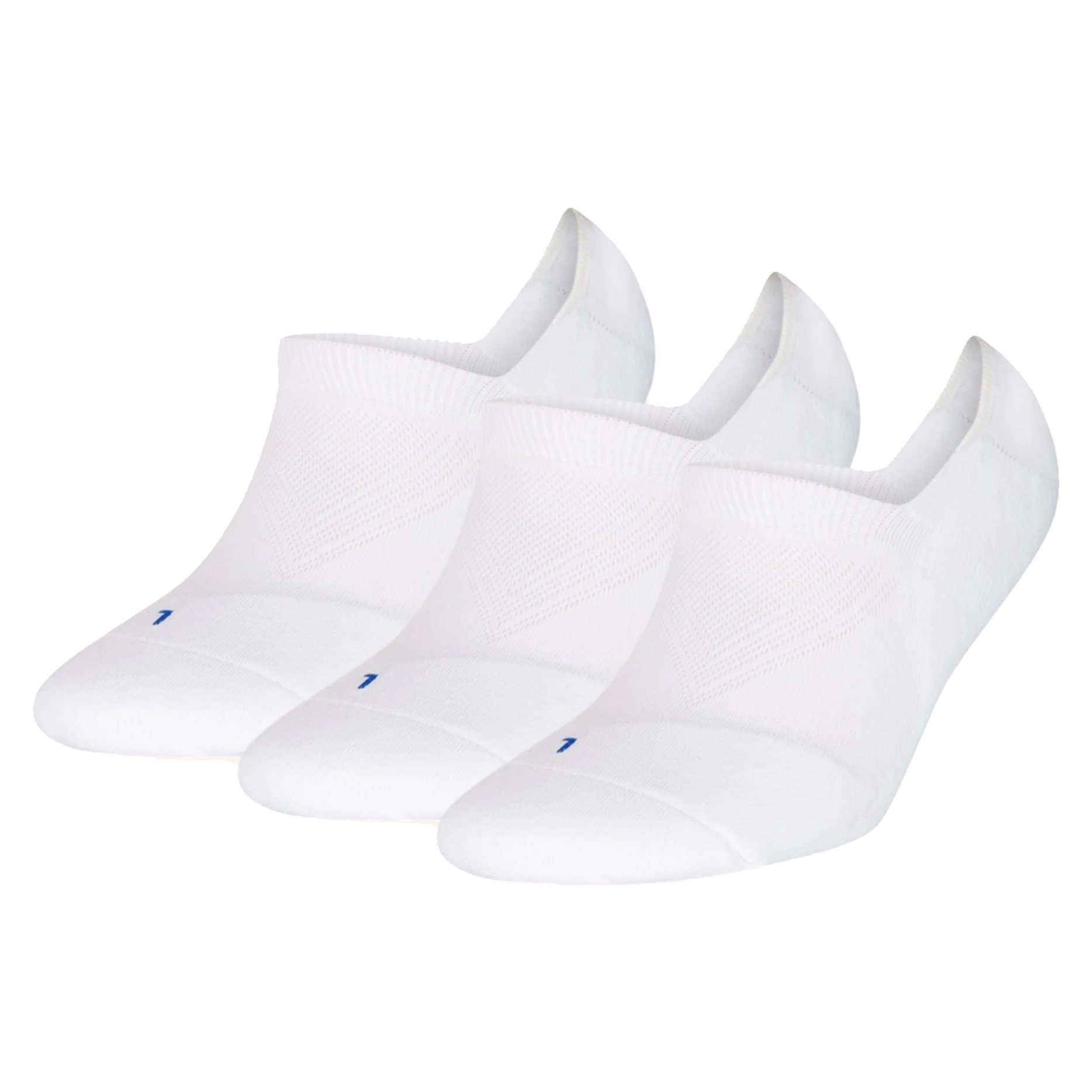 FALKE Cool kick invisible sokken 3-paar wit