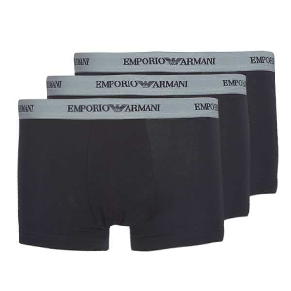 Armani Core boxershorts zwart 3-pack
