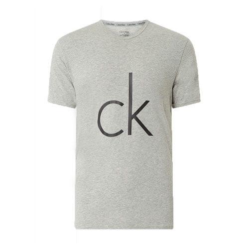 Calvin Klein T-shirt CK logo grijs