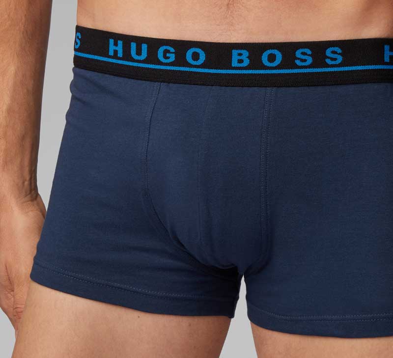 Hugo Boss shorts cotton stretch 3-pack voorkant