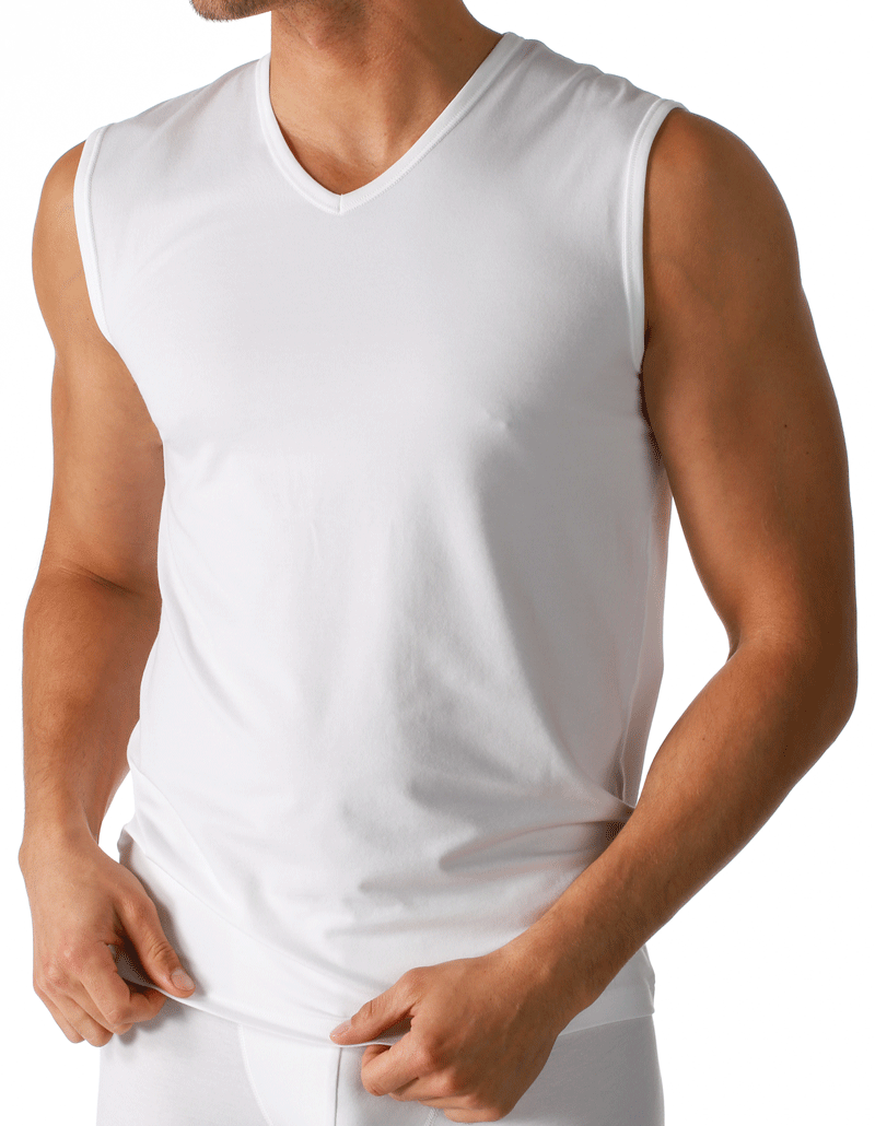 Mey Dry cotton voorkant wit shirt