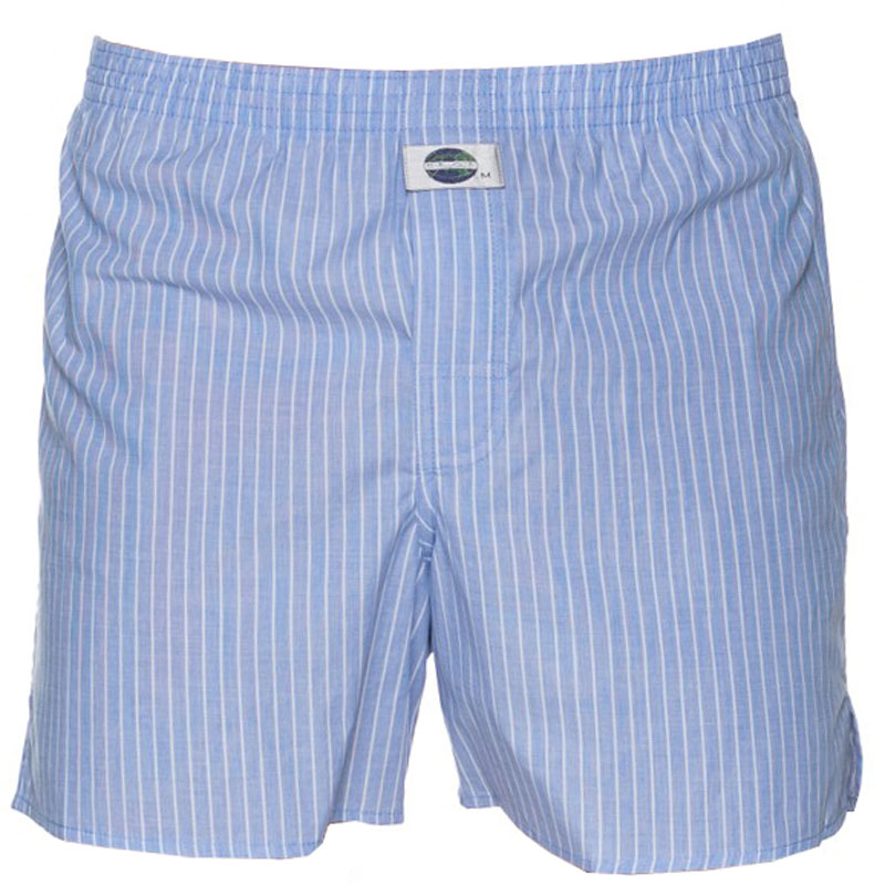 Deal boxer wijd model blauw gestreept
