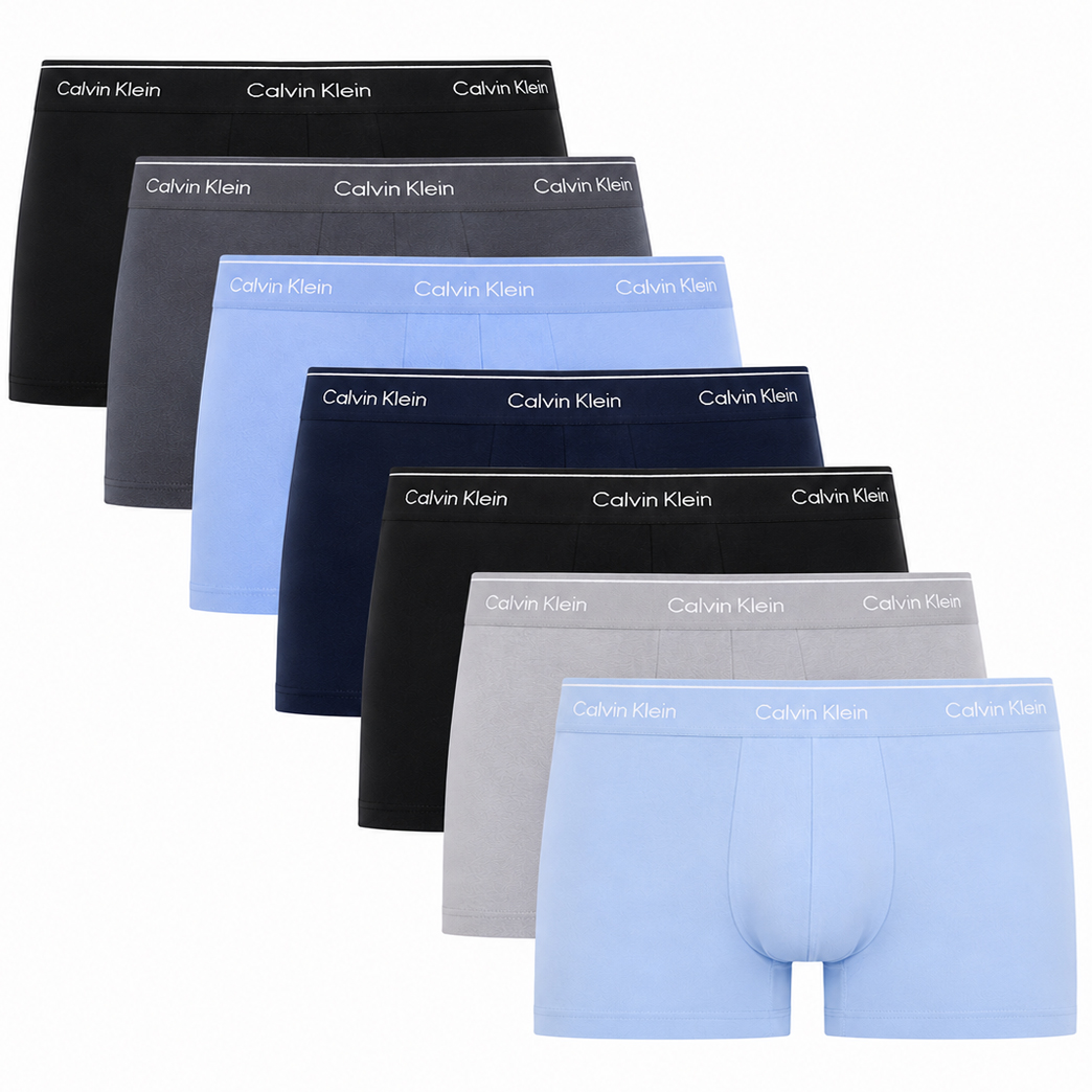 Calvin Klein Icon 7-pack low rise trunk multi color