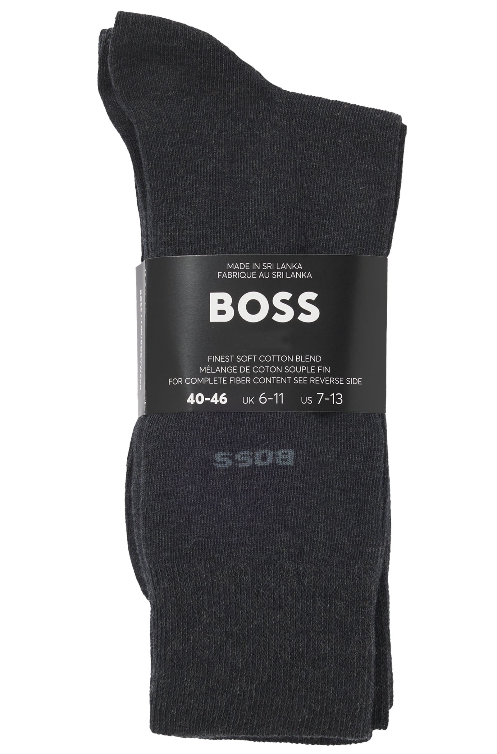 Boss Sokken 6-paar multi blauw-grijs-zwart