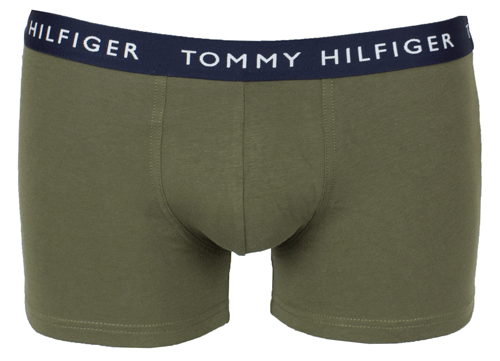 Tommy Hilfiger boxershorts groen voorkant