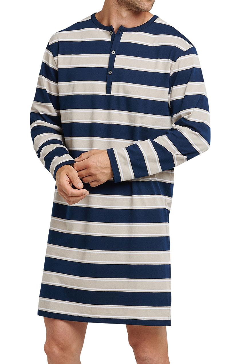 Schiesser nachthemd met knoopjes voorkant