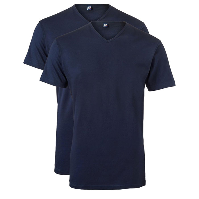 Alan Red Vermont T-shirts blauw voorkant