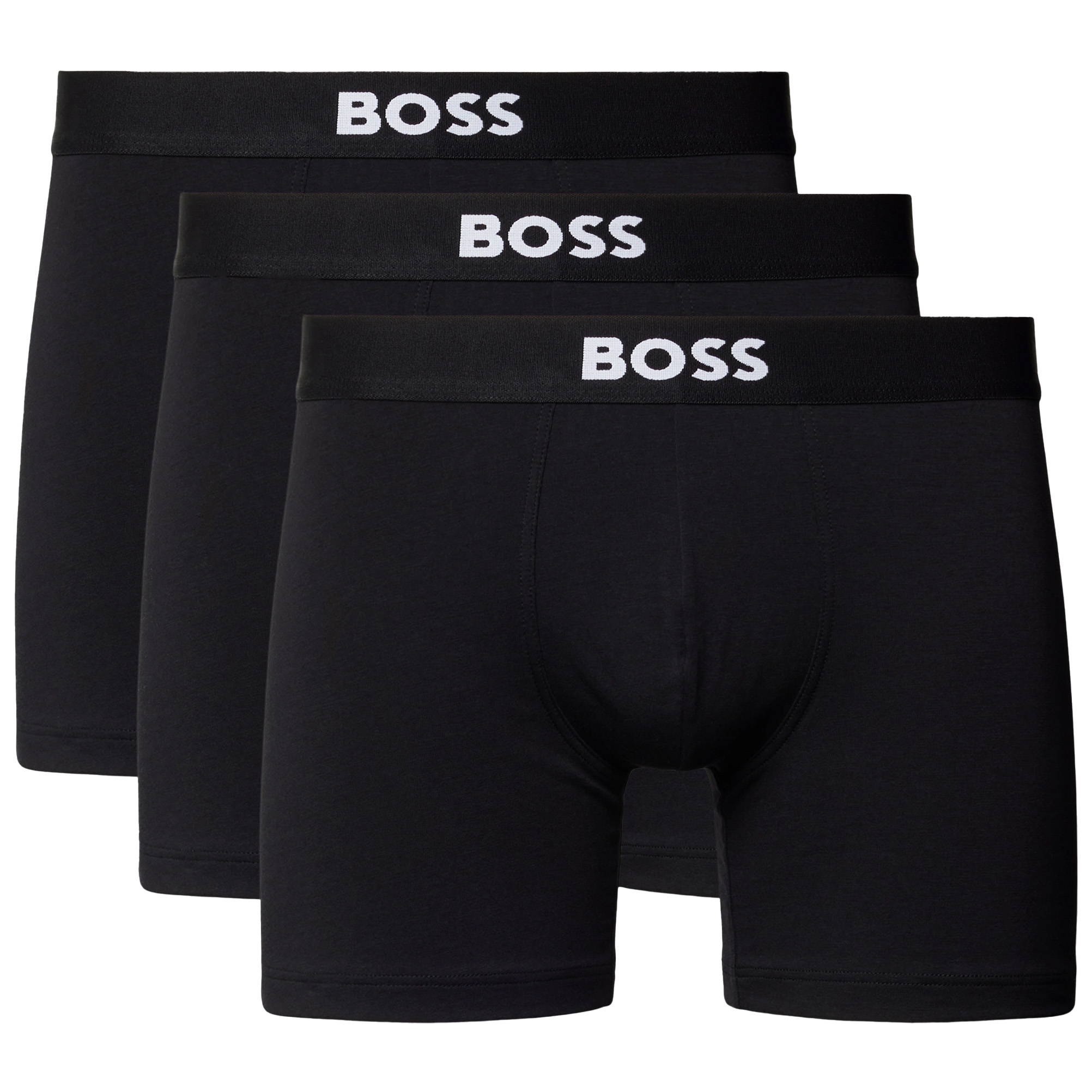 Boss ONE boxershorts 3-pack zwart  