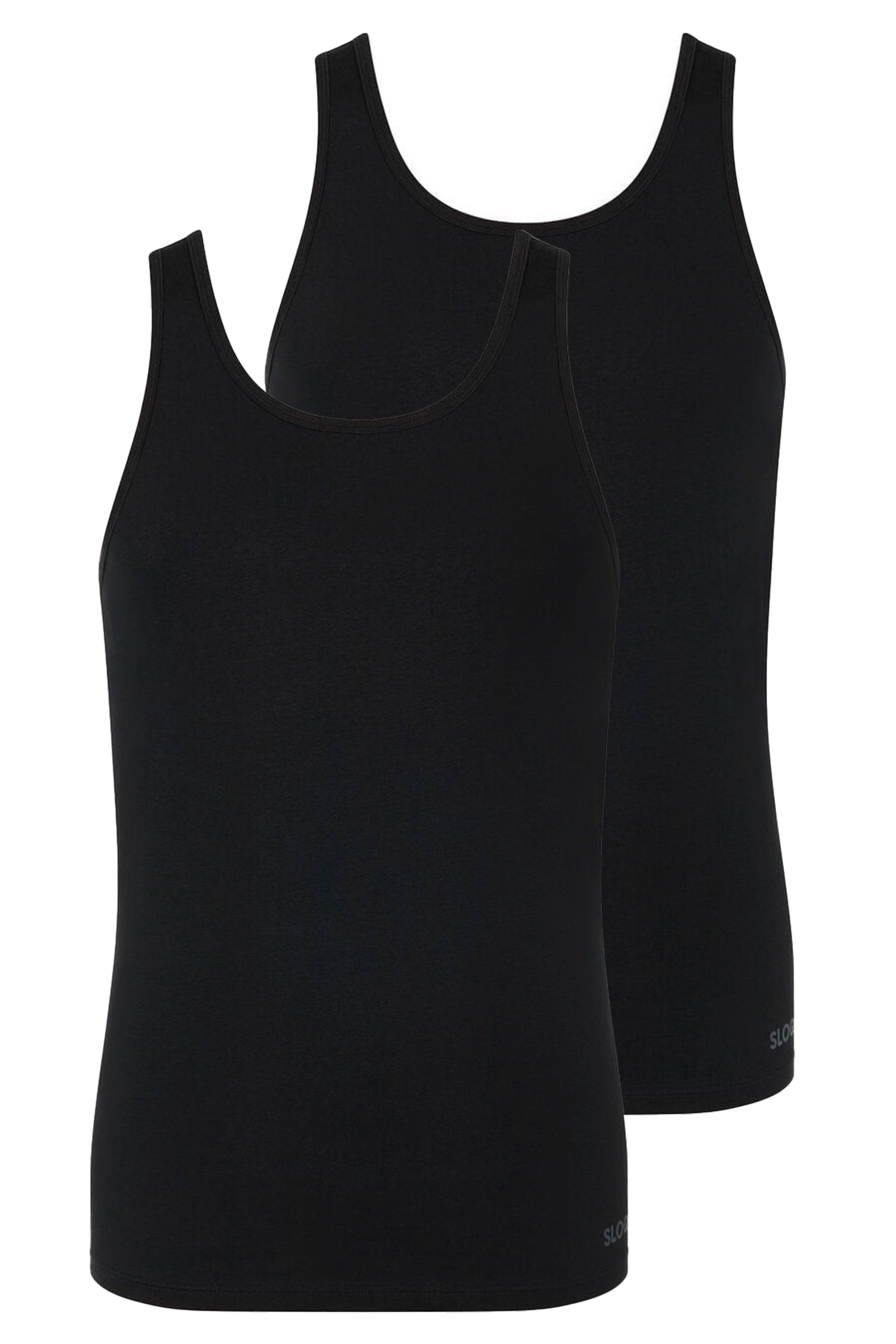 Sloggi hemden GO ABC 2-pack zwart