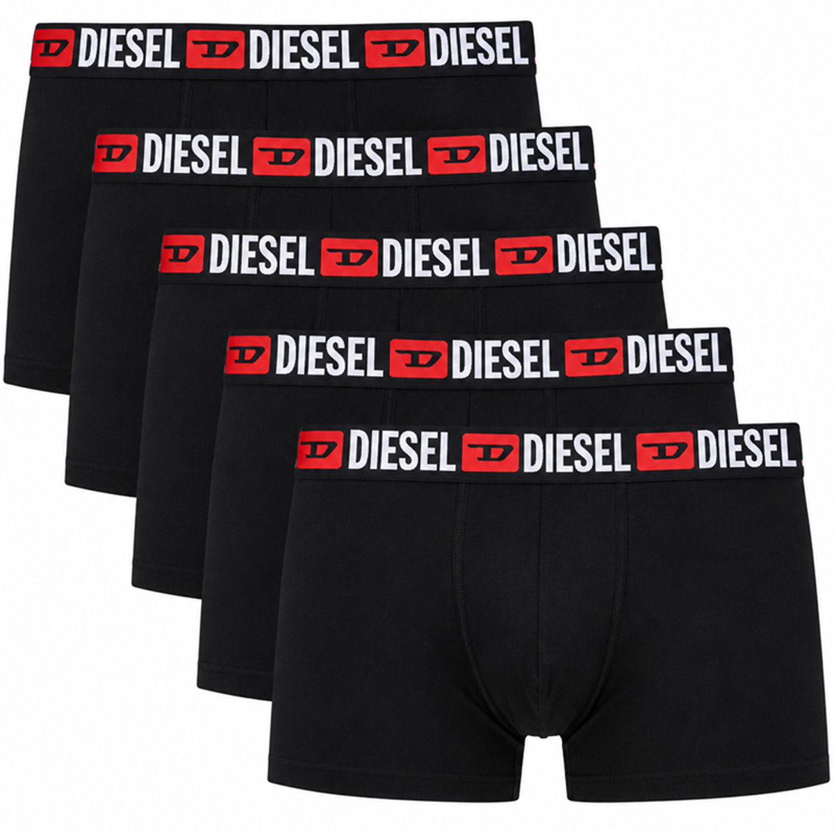 Diesel Boxershorts Damien 5-pack zwart